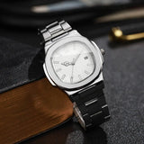 Men’s Square Dial Business Quartz Watch