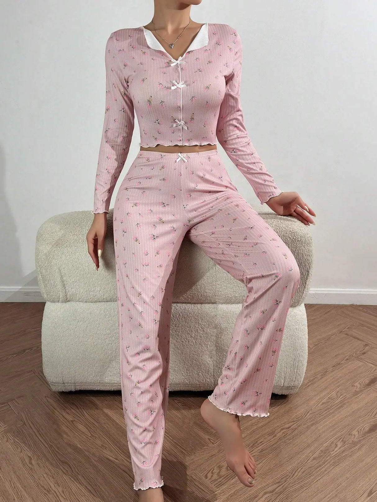 Women’s Printed Loungewear Set