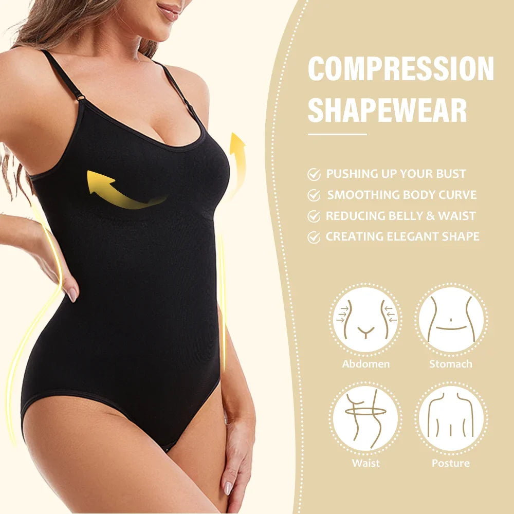 Women Open Crotch Slim Bodysuit