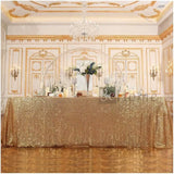 Sequin Rose Gold Tablecloth