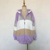 Women's Plus Size Long Teddy Bear Coat