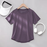 Women Quick Dry Short Sleeve Yoga T Shirt