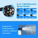 6-in-1 Portable Cordless Pressure Washer