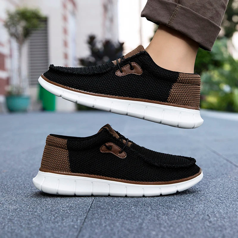Men’s Versatile Lace-Up Loafers