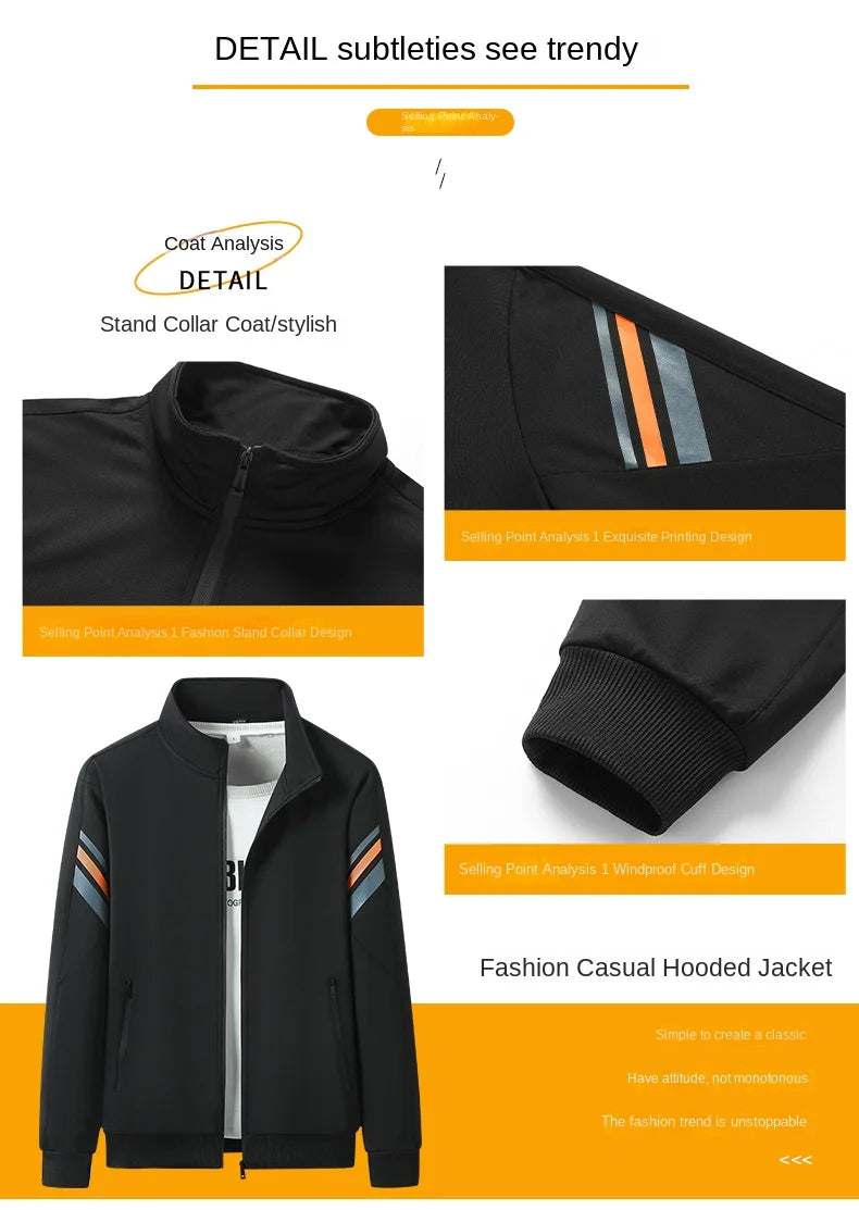 Men's Athletic Tracksuit Set