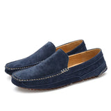 Men’s 2025 Luxury Suede Boat Loafers