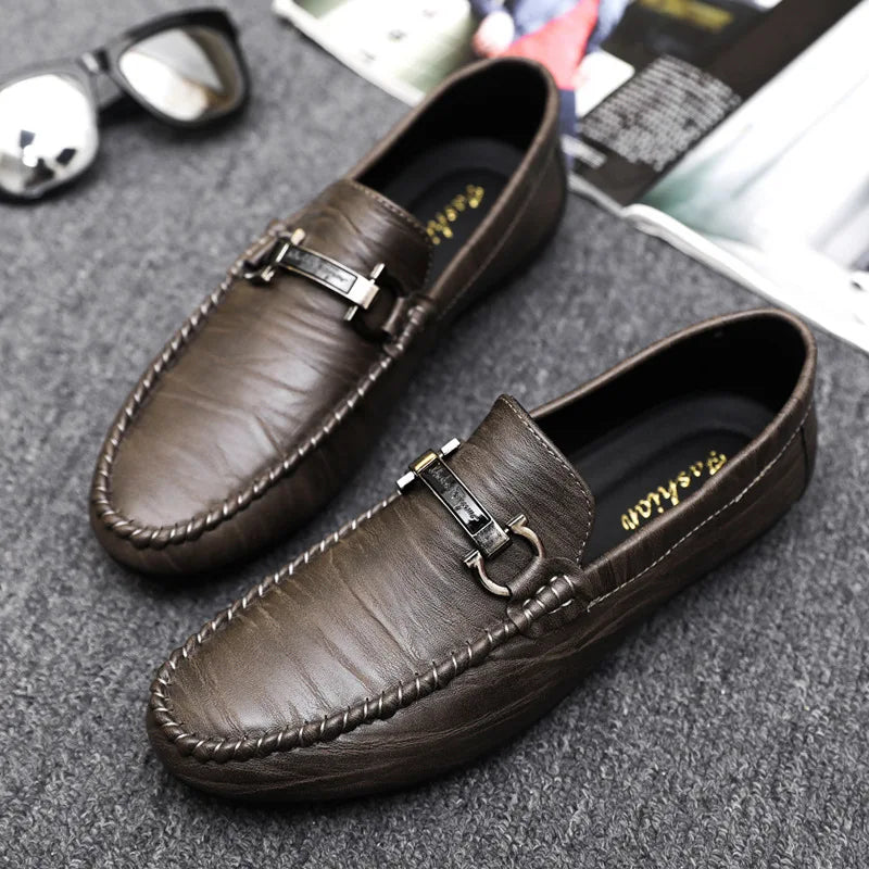 Men’s Luxury Business Leather Loafers