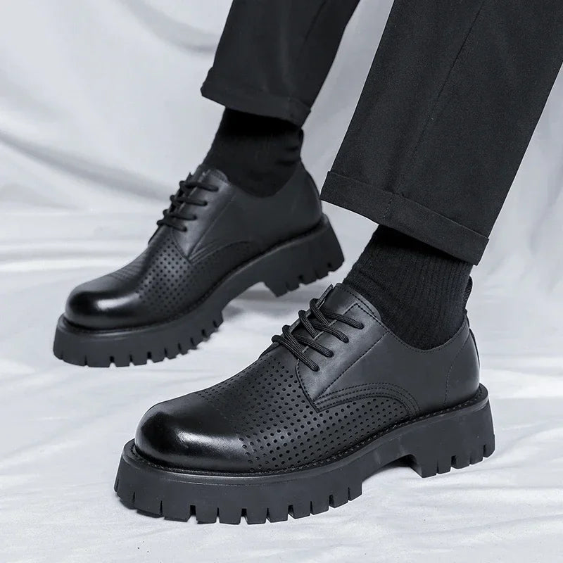 Monarch Platform Derby Shoes