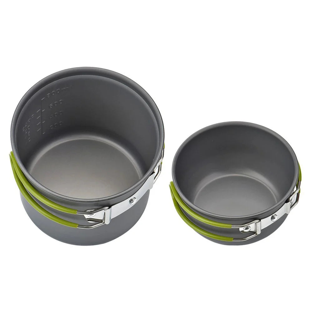 Camping Pots Cookware Set