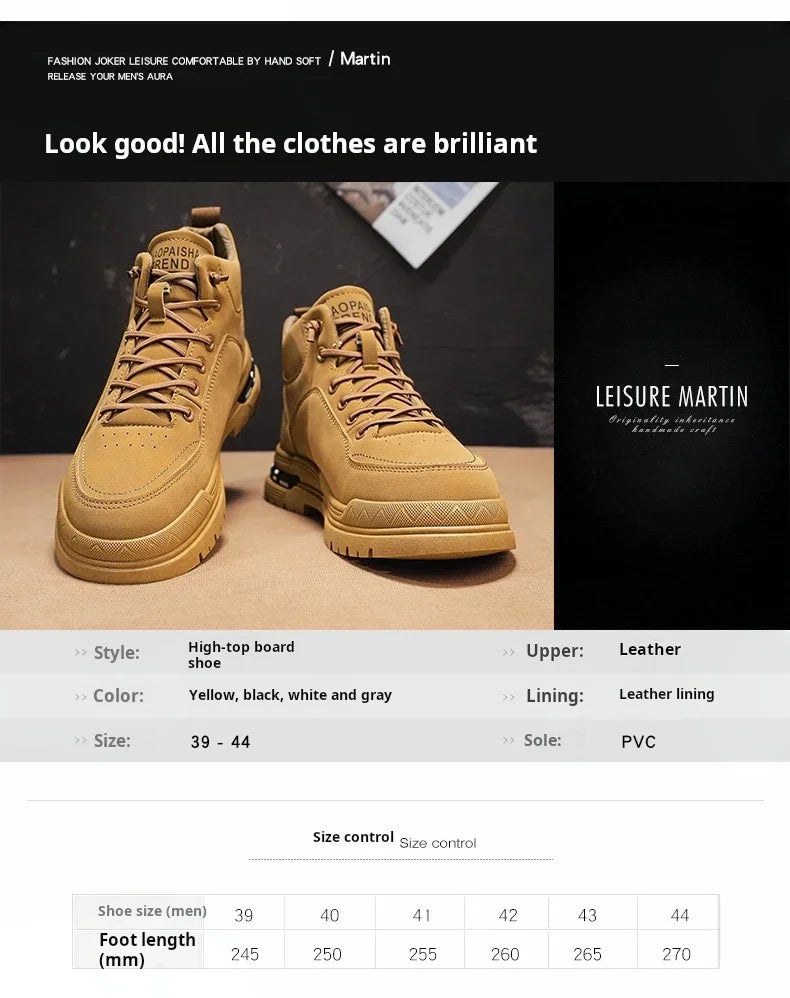 Men’s Winter Work Safety Boots