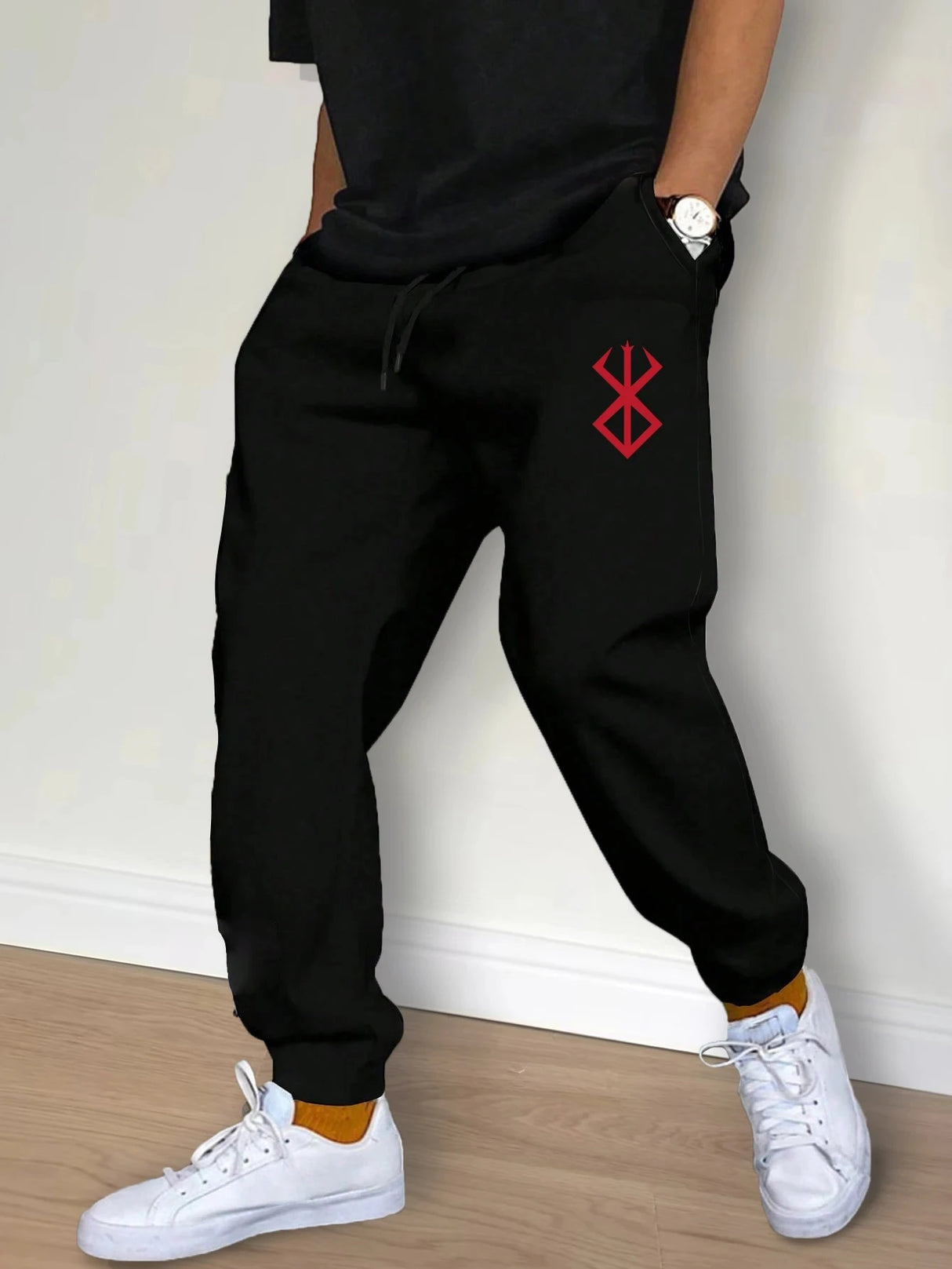 Men’s Drawstring Casual Joggers