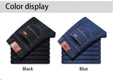 Men's Classic Black Jeans Plus Size