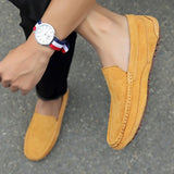 Men’s 2025 Luxury Suede Boat Loafers