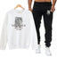 Men's Printed Sweatshirt Tracksuit