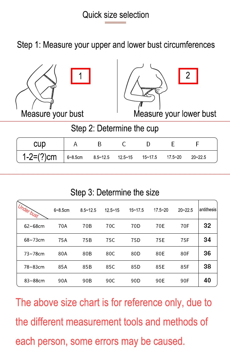 Women Lace Push Up Lingerie Set