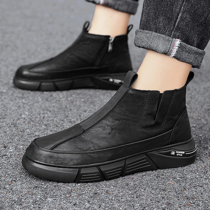 Men’s High-Top Spring & Autumn Board Boots