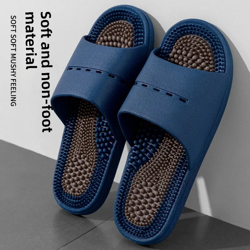 Men Massage Slippers Non-Slip Bathroom Sandals
