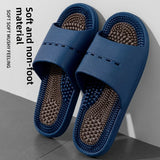 Men Massage Slippers Non-Slip Bathroom Sandals