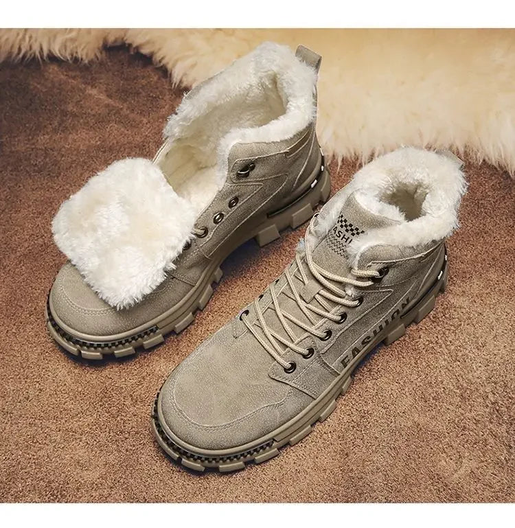 Women Winter Warm Plush Snow Boots