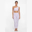 Blush One-Shoulder Yoga Set