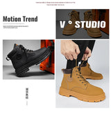 Men’s Outdoor Anti-Slip Leather Boots