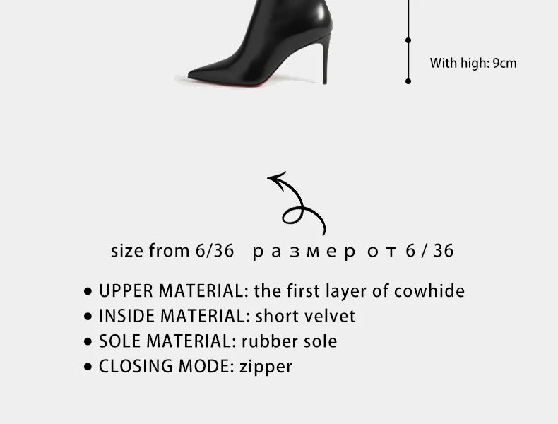 Women Pole Knee High Designer Boots – Sexy Leather High Heel