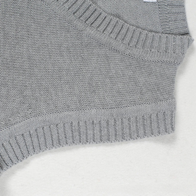 Men Sleeveless V-Neck Sweater Vest