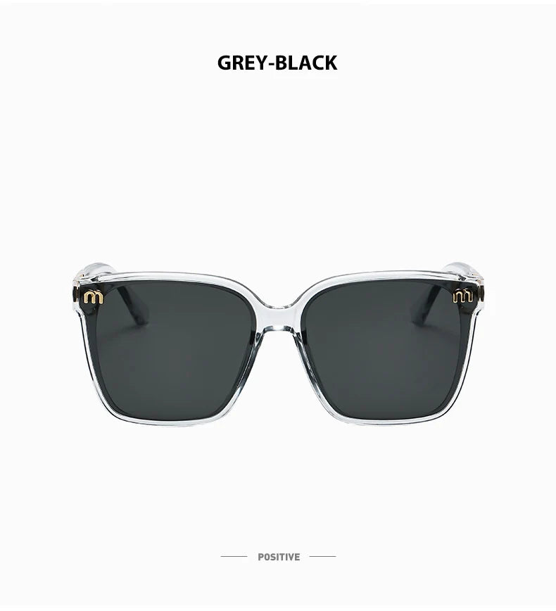 Luxury Square Mirror Sunglasses