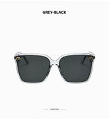Luxury Square Mirror Sunglasses