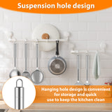 5-Piece Heavy-Duty Stainless Steel Utensil Set