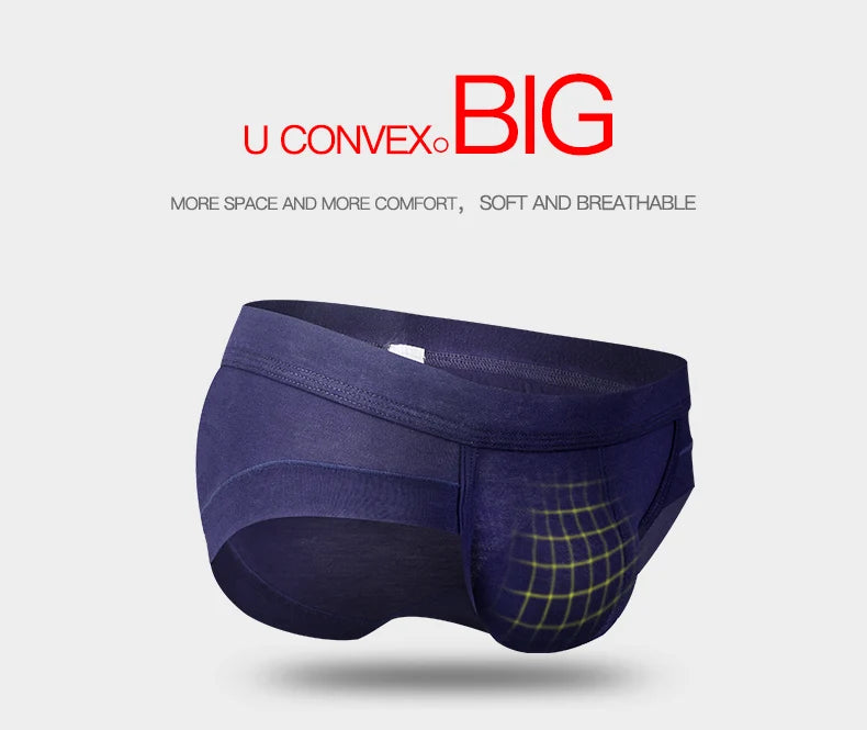 Men's Modal Briefs – Low Waist Sport Pocket