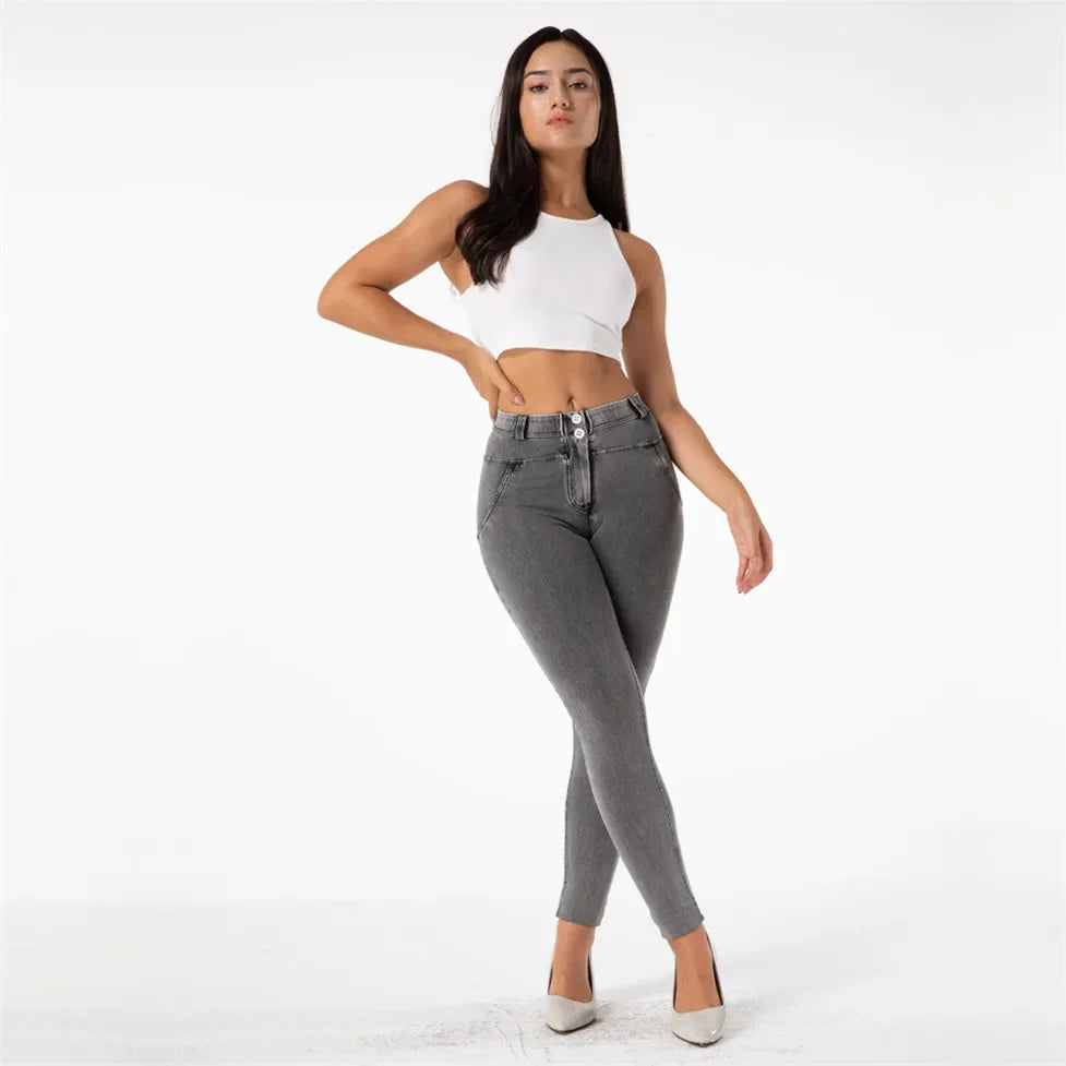 Women Light Blue Super Skinny Jeans