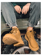 Men’s Outdoor Anti-Slip Leather Boots