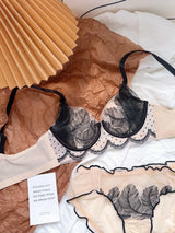 Women Rabbit Ear Bra Set