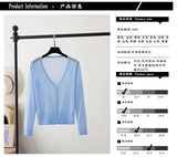 Women Cropped V-Neck Knit Cardigan