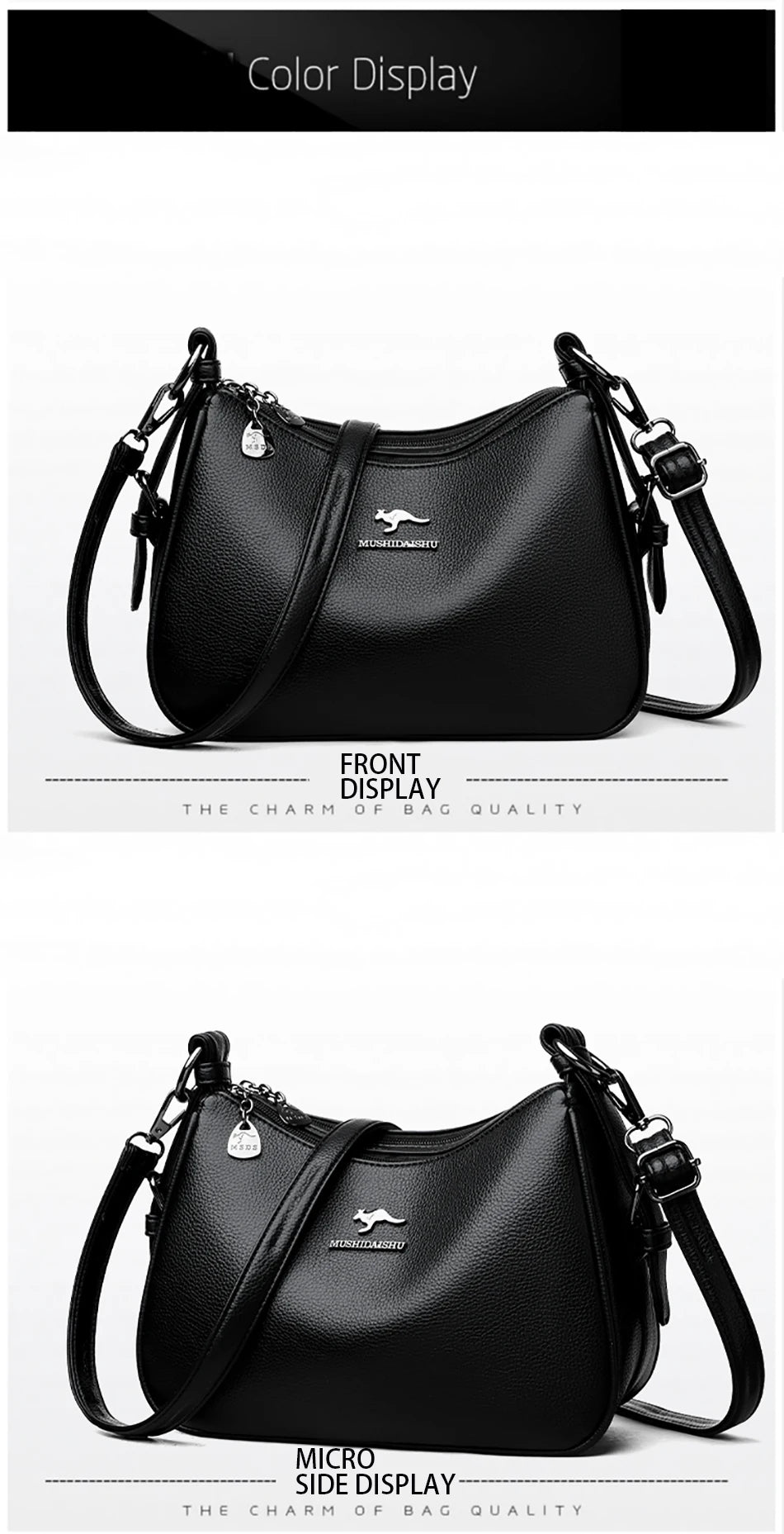 Minimalist Leather Shoulder Bag
