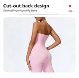 Elevate Backless Active Jumpsuit