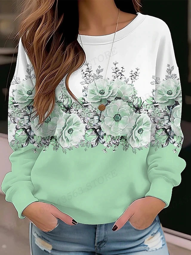 Floral Y2K Hoodie