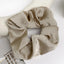 Rhinestone Satin Scrunchies