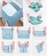 10/7-Piece Travel Organizer Set – Suitcase Packing Cubes