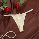 Women Adjustable Satin G-Strings