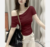 Women's Off Shoulder T-Shirt