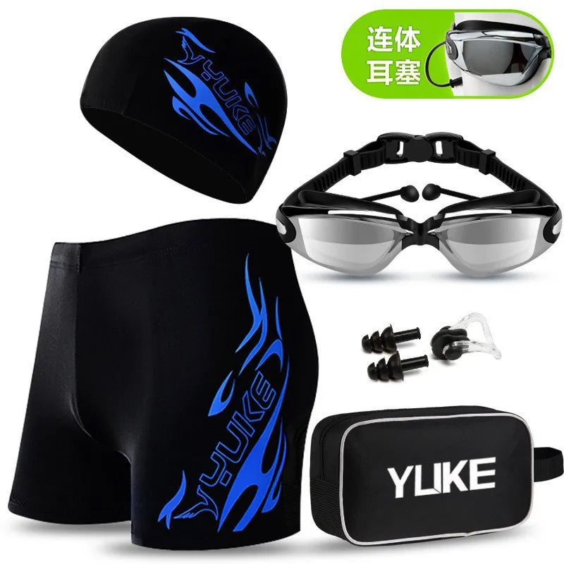 Men's Plus Size Hot Spring Swimwear