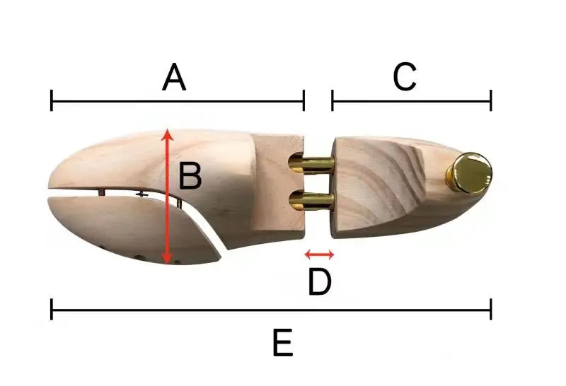 Women Wooden Shoe Trees Pine Wood