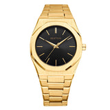 LIGE Men’s Leather Quartz Sports Watch