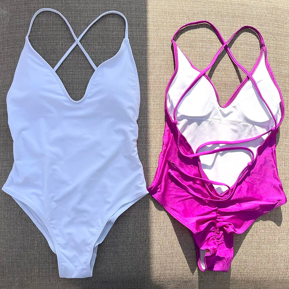 Solid Padded Monokini