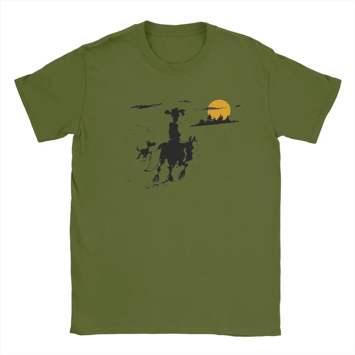 Lucky Luke Cartoon T-Shirt