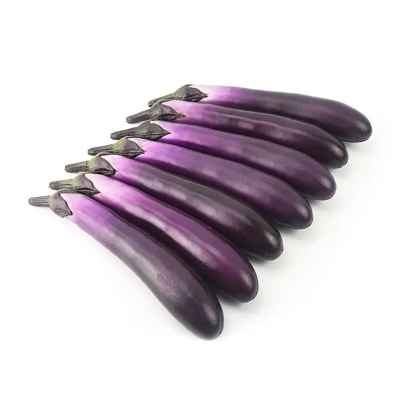 Artificial Eggplants Decor
