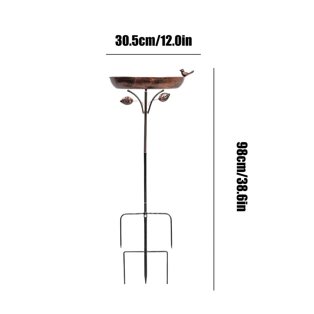 Standing Bird Bath