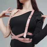 Women Red Harness Corset